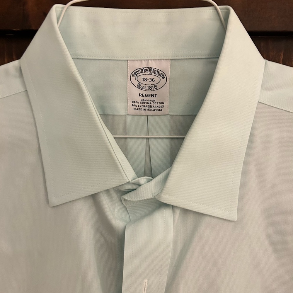 Men’s Brooks Brothers shirt, 18-36 Regent